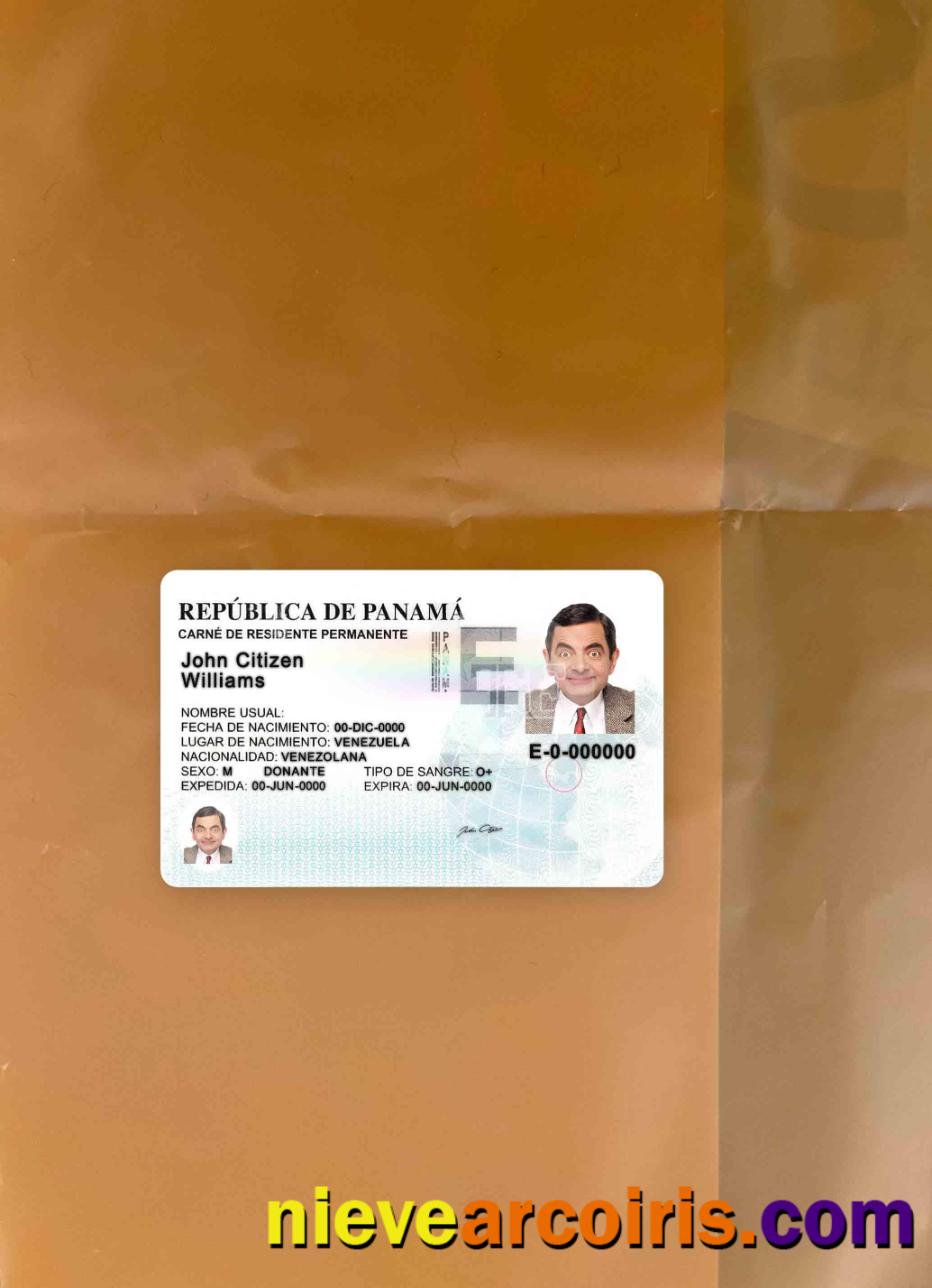 Panama residence permit photolook